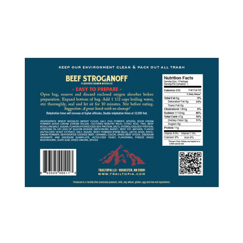 Ramen Noodles: Beef flavored Stroganoff by Trailtopia - Image 3