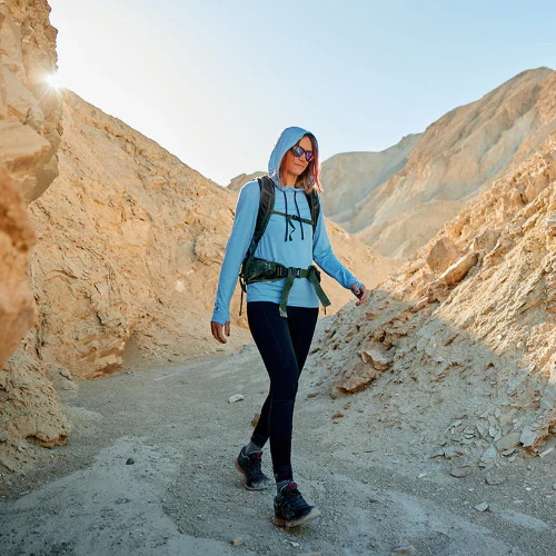 Women's Solstice Lightweight Wool Hoodie by Ridge Merino - Image 11