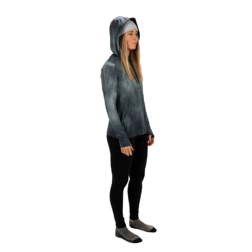Women's Solstice Lightweight Wool Hoodie by Ridge Merino - Image 4