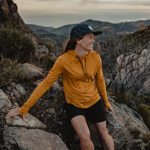 Women's Solstice Lightweight Wool Hoodie by Ridge Merino - Image 6