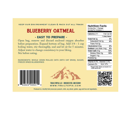 Oatmeal (multiple flavors) by Trailtopia - Image 15