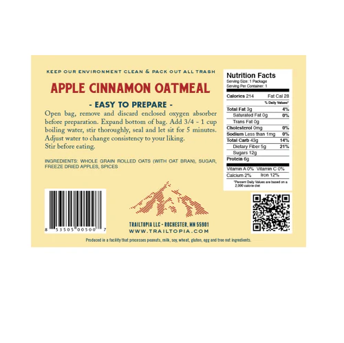 Oatmeal (multiple flavors) by Trailtopia - Image 7